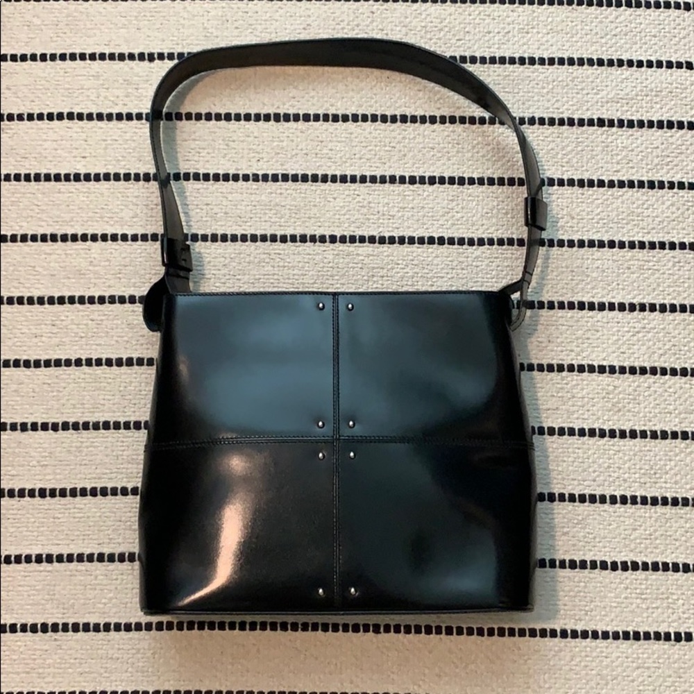 Vintage Tod’s black leather purse